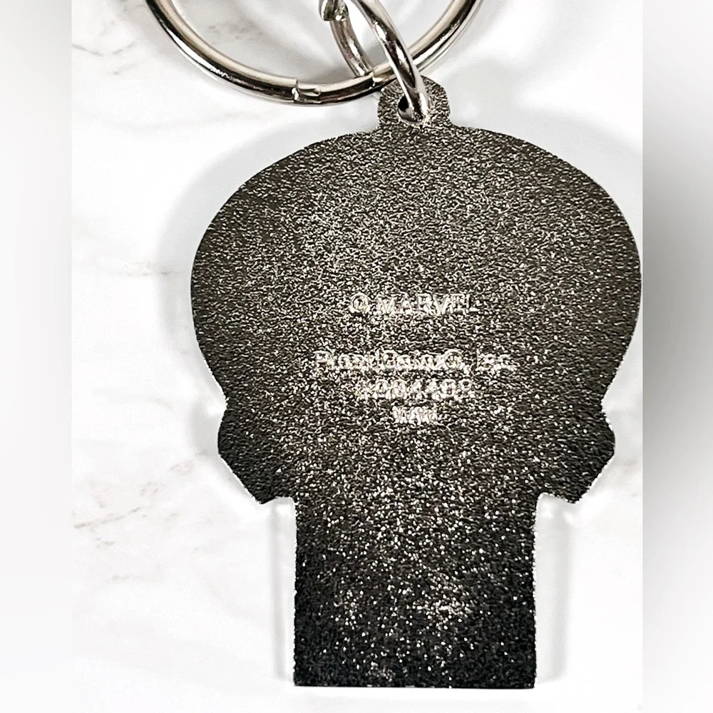 Marvel Punisher Skull Keychain/Bag Charm - Picture 5 of 7